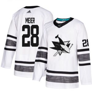 San Jose Sharks Trikot Timo Meier Weiß 2019 NHL All Star